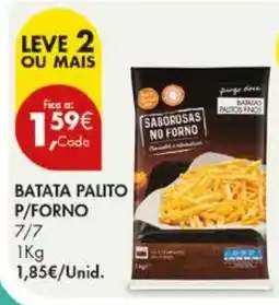 Pingo Doce Batata palito p/forno promoção