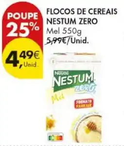 Pingo Doce Flocos de cereais nestum zero promoção