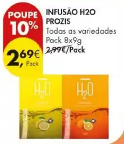 Pingo Doce Infusão h2o prozis promoção
