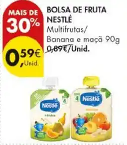 Pingo Doce Bolsa de fruta nestlé promoção
