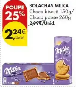 Pingo Doce bolachas milka promoção
