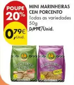 Pingo Doce Mini marinheiras cem porcento promoção
