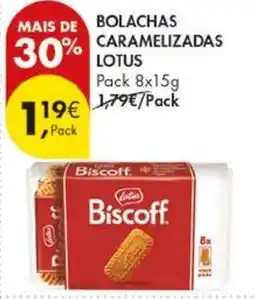 Pingo Doce Biscoff bolachas caramelizadas lotus promoção