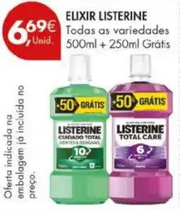 Pingo Doce Elixir listerine promoção