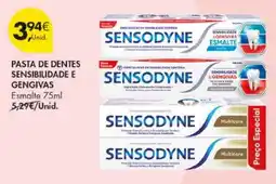 Pingo Doce sensodyne pasta de dentes sensibilidade e gengivas promoção