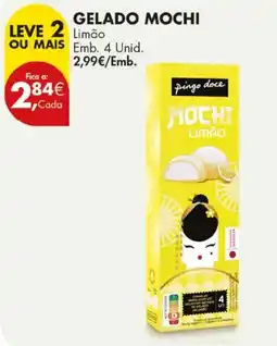 Pingo Doce Gelado mochi limão pingo doce promoção