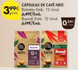 Pingo Doce Cápsulas de café neo promoção