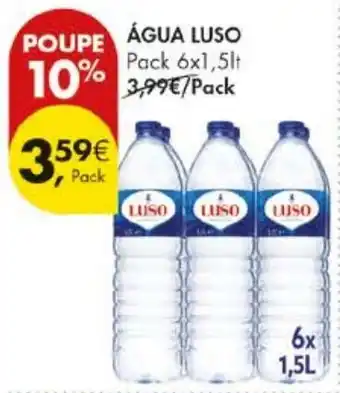 Pingo Doce Água Luso promoção