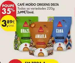 Pingo Doce Café moído origens delta promoção