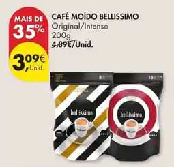Pingo Doce Café moído bellissimo promoção