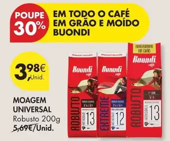 Moagem universal Robusto