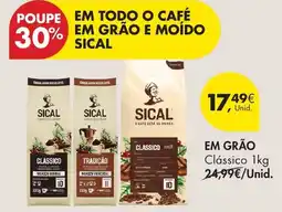 Pingo Doce Sical em grão e moído promoção