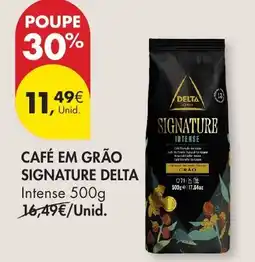 Pingo Doce Café em grão signature delta promoção
