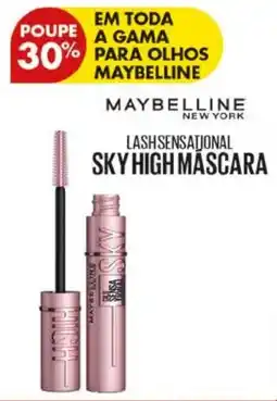 Pingo Doce maybelline lash sensational sky high máscara promoção