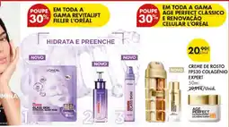 Pingo Doce creme de rosto colagênio expert promoção