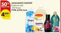 Pingo Doce Amaciador comfort essência azul promoção
