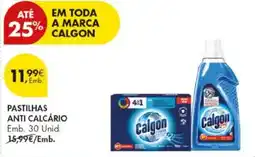Pingo Doce Pastilhas anti calcário calgon promoção