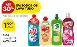 Pingo Doce Ajax lava tudo promoção