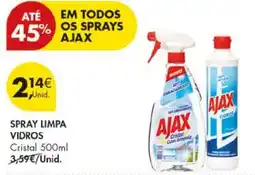 Pingo Doce spray limpa vidros cristal promoção