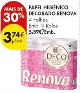 Pingo Doce Papel higiênico decorado renova promoção