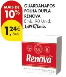 Pingo Doce Guardanapos folha dupla renova promoção