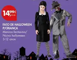 Pingo Doce Fato de halloween p/criança menina fantasma/noivo halloween promoção