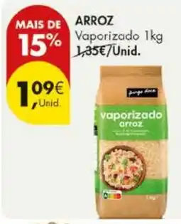 Pingo Doce Vaporizado arroz promoção