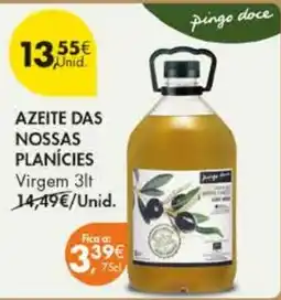 Pingo Doce azeite das nossas planícies promoção