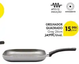 Pingo Doce Grelhador quadrado grey promoção