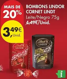 Pingo Doce bombons lindor cornet lindt promoção