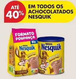 Pingo Doce Em todos os achocolatados nesquik promoção