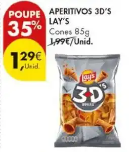Pingo Doce Aperitivos 3d's lay's promoção