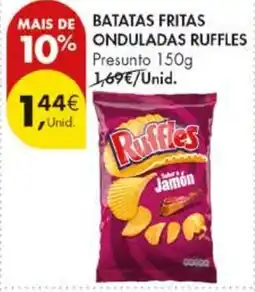 Pingo Doce batatas fritas onduladas ruffles promoção