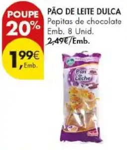 Pingo Doce Pão de leite dulca promoção