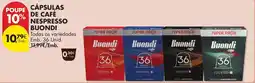 Pingo Doce Cápsulas de café nespresso buondi promoção