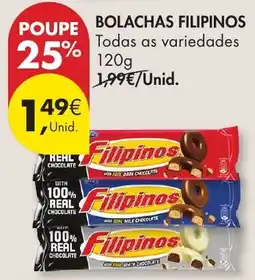 Pingo Doce Bolachas filipinos promoção
