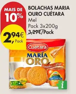 Pingo Doce Bolachas maria ouro cuétara promoção
