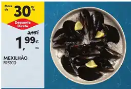 Continente Mexilhão fresco promoção