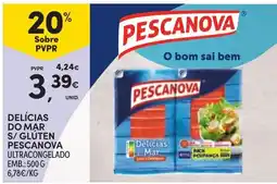 Continente Delícias do mar pescanova s/ gluten promoção