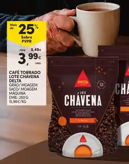 Continente Café torrado lote chávena delta promoção