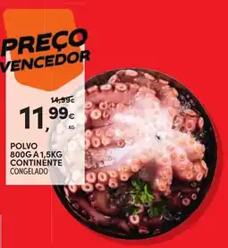 Continente Polvo continente promoção