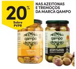 Continente Nas azeitonas e tremoços da marca qampo promoção