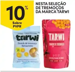 Continente Snack de tremoço tarwi sal marinho promoção