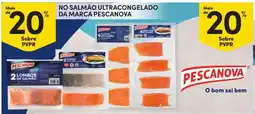 Continente Salmão ultracongelado pescanova promoção