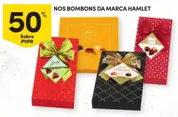 Continente nos bombons da marca hamlet promoção