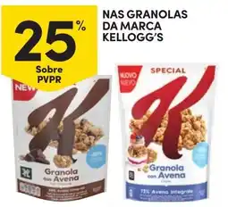 Continente Nas granolas da marca kellogg's promoção