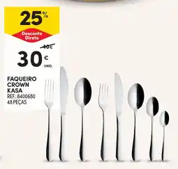 Continente Faqueiro crown kasa promoção