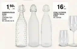 Continente Garrafa água kasa promoção