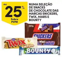 Continente snickers twix mars bounty promoção