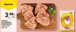 Continente Coxas de frango continente promoção